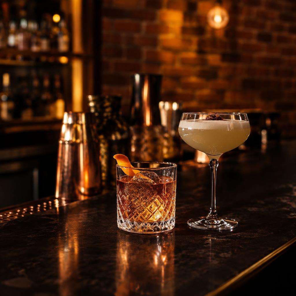 Bar w restauracji Loft 19 & Bar by Msiw w Płońsku